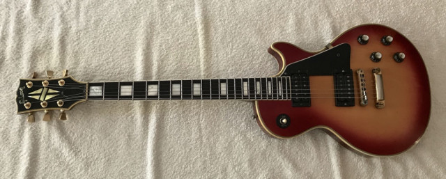 Gibson Les Paul Custom 1972, Cherry Sunburst