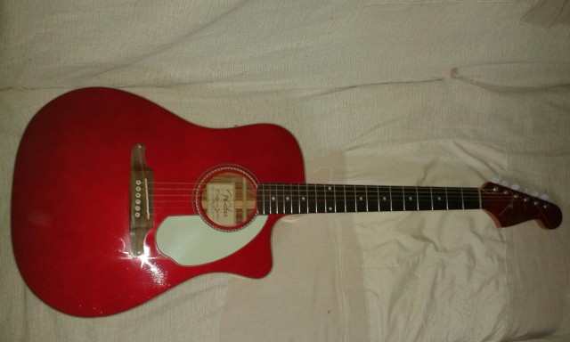 Guitarra electroacústica FENDER Sonoran SCE Candy Apple Red
