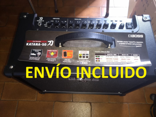 Amplificador guitarra Boss Katana 50 impoluto (ENVÍO INCLUIDO)