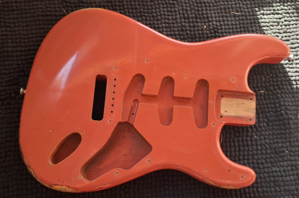 Cuerpo Stratocaster Rebelrelic Tahitian Coral Relic!!!