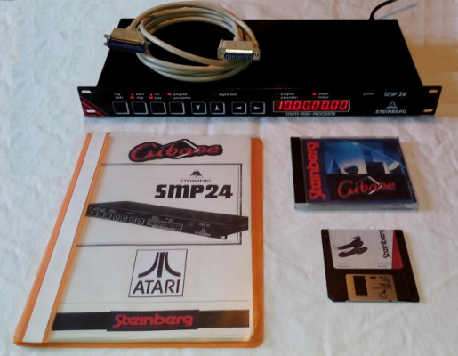 SMP-24 expansor midi y sincronizador para Atari con Cubase (Steinberg).