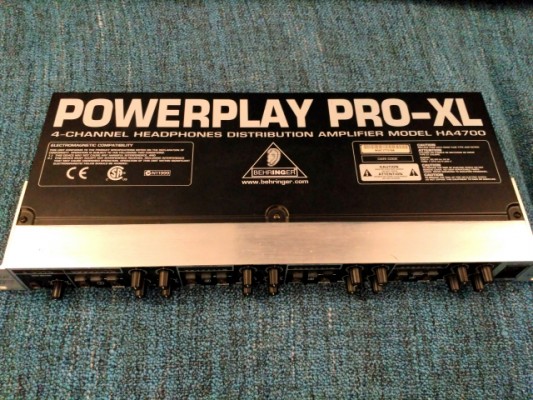 Amplificador de auriculares Powerplay Pro-XL