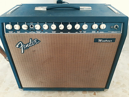 Amplificador vintage Fender Montreux epoca Rivera