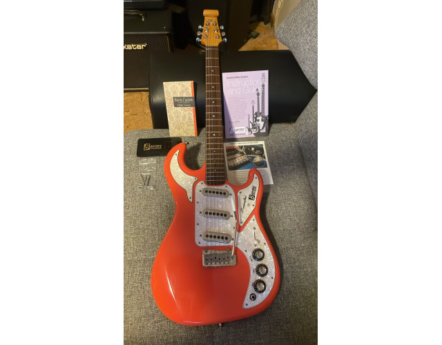 RESERVADA: Guitarra Burns Marquee PRO Fiesta Red