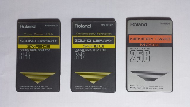 Vendo Tarjetas para Roland R8