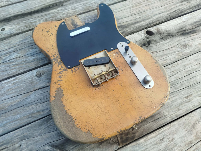 Telecaster Blackguard 50s Josefina Campos - Baldman Heavy Relic Proyecto