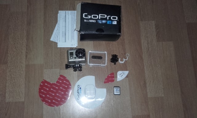 Cámara Go Pro Hero HD C1113 con accesorios
