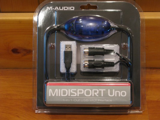 Interface MIDI M-Audio Midisport Uno A estrenar