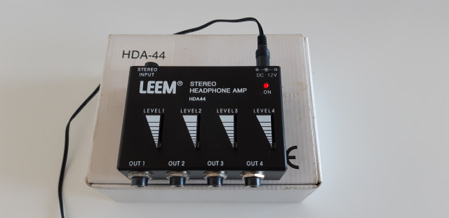 LEEM HDA-44  |  Amplificador de auriculares  |  Envío incluído