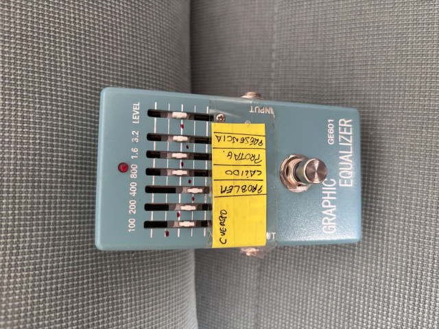 Maxon GE-601 Graphic Equalizer (pedal ecualizador guitarra)