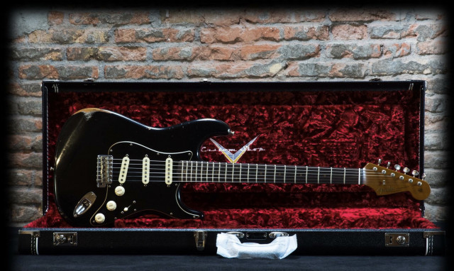 Fender Stratocaster Custom Shop Black Roasted Dual-Mag - Nueva a Estrenar