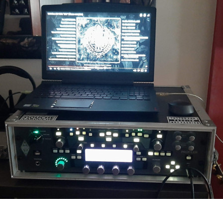 Kemper Profiler Rack + Remote + Flight Case