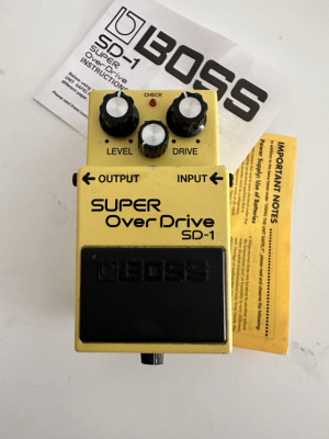 Pedal Super Overdrive Boss SD-1