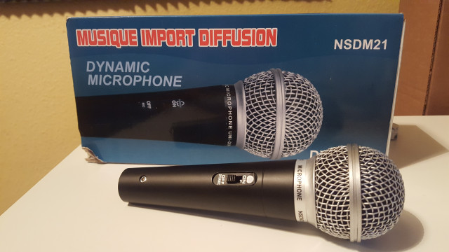 Microfono dinámico