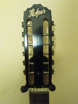 Guitarra 12 cuerdas Hofner antigua