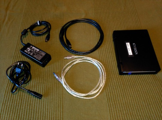 Caja externa Icy Dock MB876SK-B HDD SATA a FW+USB