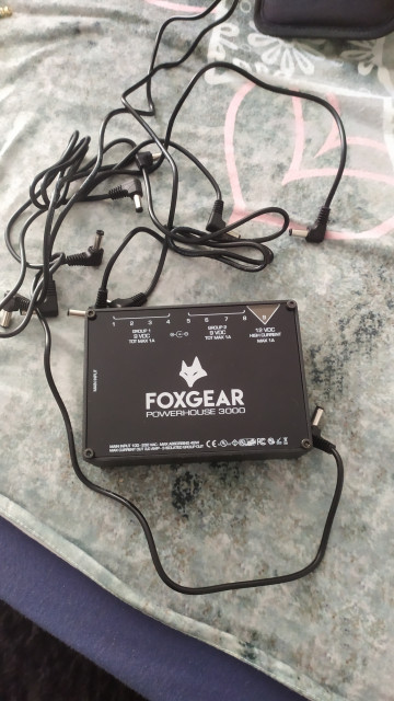 Foxgear powerhouse 3000 fuente de alimentación