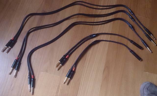 Cables CORDIAL CFY (Split Stereo --> Mono+Mono)