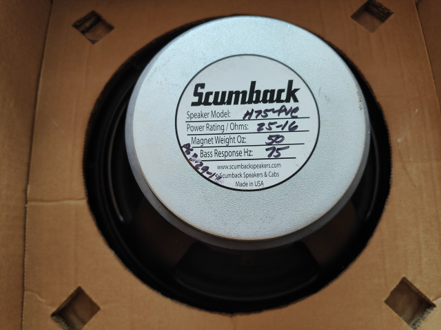 Como Scumback H75-pvc de 12"