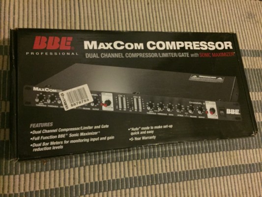 #REBAJADO#BBE Maxcom Compressor Noise Gate