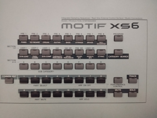 Yamaha Motif XS