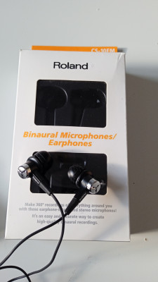 Roland CS-10EM Auriculares/Micrófonos Binaurales