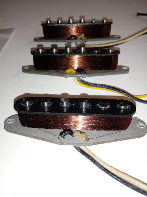 RESERVADAS Set pastillas Fender Custom Shop 69 stratocaster
