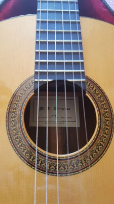 Guitarra clásica Manuel Contreras (Luthier)