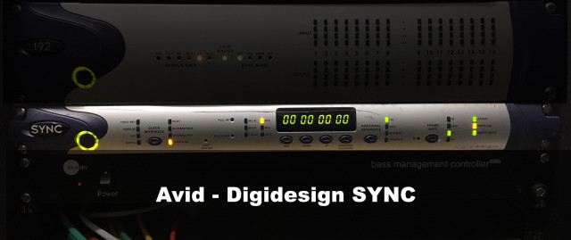 SYNC I/O DIGIDESIGN - WORDCLOCK - PRO TOOLS
