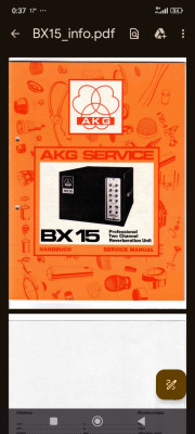 AKG BX-15 Spring Reverb