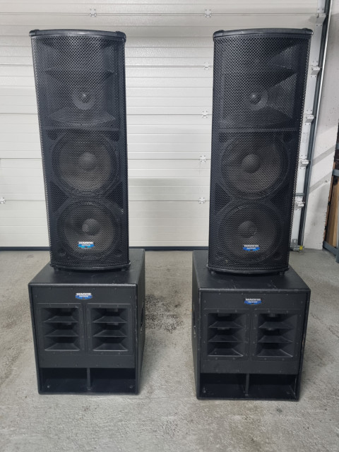 equipo de sonido mackie