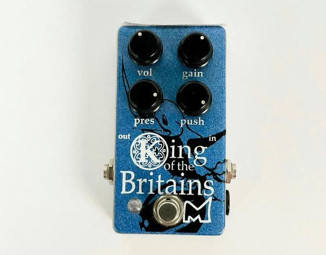 Menatone King of the Britains pedal de overdrive de segunda mano
