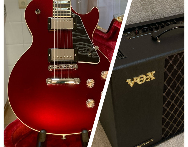 Gibson Les Paul + Amp.Vox VT100X*OPORTUNIDAD*