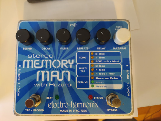 Memory Man with Hazarai de Electro Harmonix