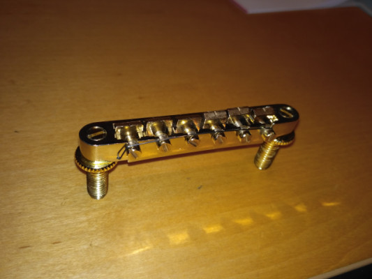 Puente guitarras tipo Gibson SG, LP....dorado