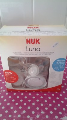 Vendo extractor de leche materna para bebés NUK Luna