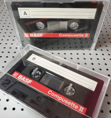 Cassettes BASF Compusette II Cromo Precintadas