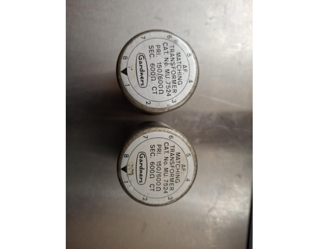 transformadores de entrada Gardners MU 7524 ( EMI , NEVE , HELIOS , ETC)