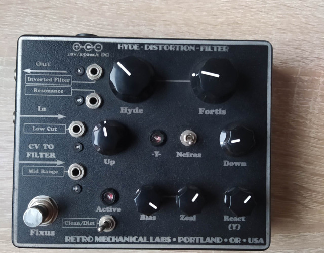 Rareza! Pedal filtro analógico y distorsión