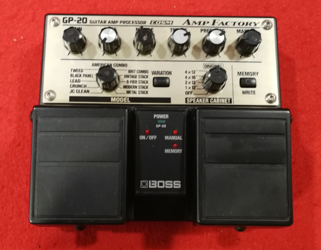 Boss GP-20 Amp Factory