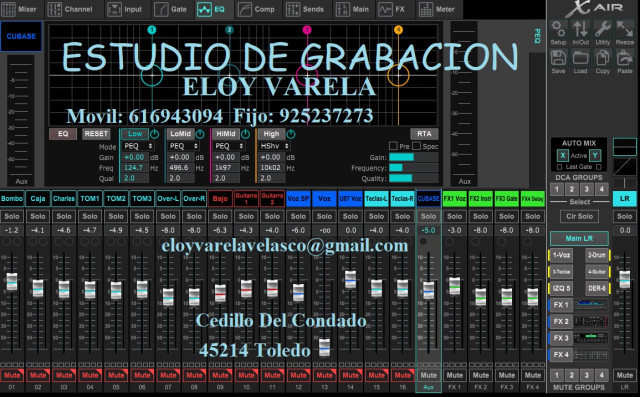 Estudio de grabacion produccion mezclas masterizacion etc...