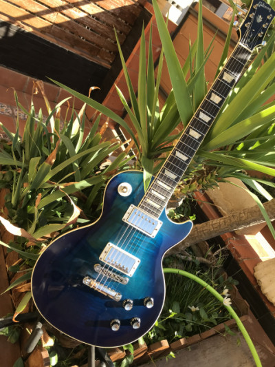 RESERVADA ‘Gibson Les Paul Standard Manhattan Midnight Blue Limited Edition