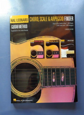Hal Leonard Chord, scale & arpeggio finder guitar method