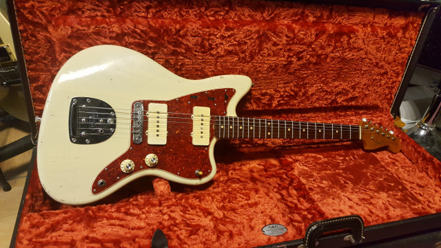 MJT Fender Jazzmaster 1963 RELIC!- EDITADO SPECS MASTIL