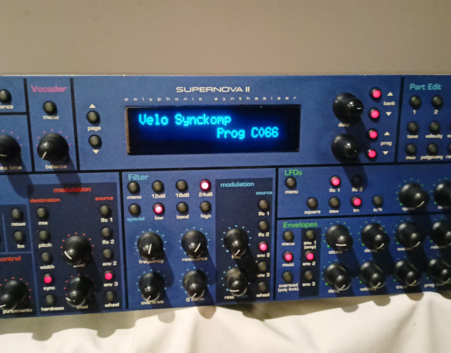 Supernova ll  rack , Novation