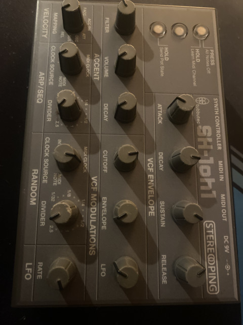 Stereoping CE -1 Tubbutec  sh1oh1 MIDI controller for Roland sh101