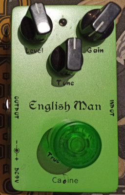 Caline Englishman (caja verde) Clon Carl Martin Plexitone Single Channel