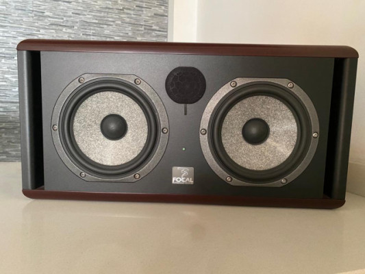 Monitores Focal Twin6 Be Red Burr Ash + Sub 6 Be (Impecables)
