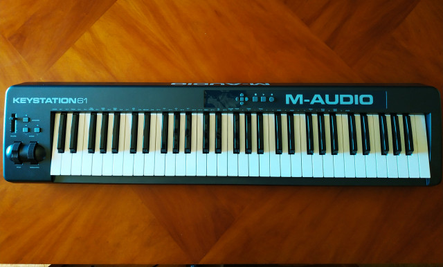 Teclado MIDI M-Audio Keystation 61