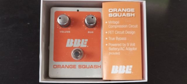 BBE Orange Squash – Compresor Vintage Tipo FET (con caja y fuente)
